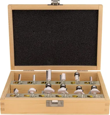 Image de Coffret de 12 Fraises queue de 6 mm MAKITA D-57065