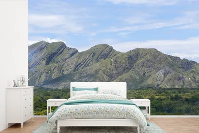 Produktbild von MuchoWow® Fototapete für Wohnzimmer oder Schlafzimmer Wandtapete Vinyl Motivtapete Andengebirge in Kolumbien - 525x350 cm - Das Hintergrundbild