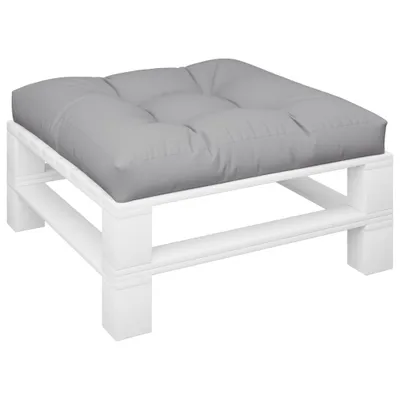 Produktbild von "Winter Sale" Gartenmöbelauflagen - Grau Palettenkissen Grau 80x80x12cm Stoff DE4476010