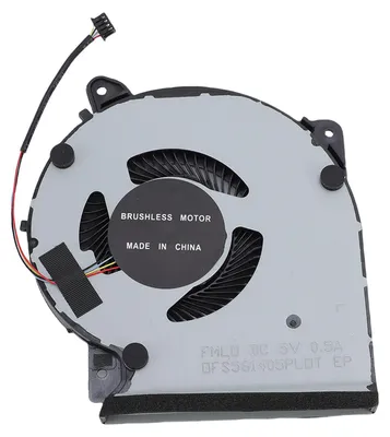 Obrázek produktu pro Náhradní hliníkový ventilátor pro chlazení procesoru notebooku pro modely X509, X509F, X509MA, X509JA, X409, X409F, X409JA a X409UA