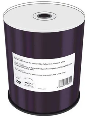 Productafbeelding van MediaRange MR413 DVD-R MediaRange 4.7GB 100pcs Spindel 16x Inkjet Full Printa
