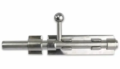 Produktbild von Bolzenriegel, anschweißbar, 160mm, Edelstahl