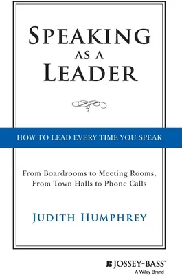 Produktbild von Speaking As a Leader