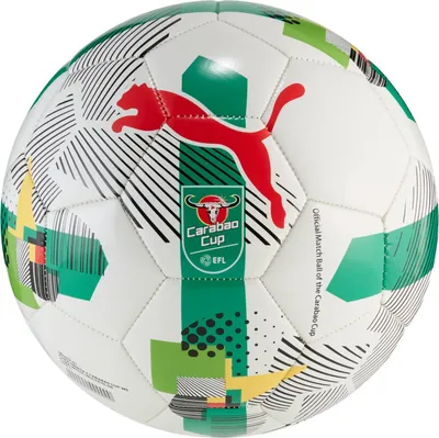 Produktbild von Puma Fußball Orbita 6 Carabao Cup 25/26 - weiß/bunt - Größe 5