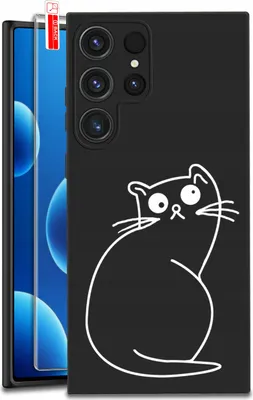 Obrázek produktu pro ETUI do Samsung Galaxy S25 Ultra WZORY | SILIKONOWE MATT CASE + SZKŁO 9H