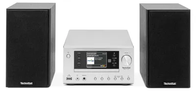 Image de TechniSat VIOLA 710 CD IR | Chaîne Hi-Fi compacte avec DAB+, lecteur CD | argenté