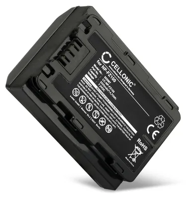 Produktbild von CELLONIC 1x Akku für Kamera Kompatibel mit Sony Alpha 6700, Alpha 7 IV, Alpha 7C, NP-FZ100 - (2040mAh, 7.4V)