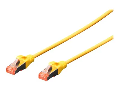 Obrázek produktu pro Digitus DK-1644-010-Y-10, 1 m, Cat6, S/FTP (S-STP), RJ-45, RJ-45, Žlutá