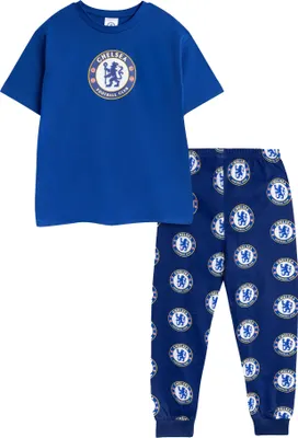 Obrázek produktu pro Chelsea FC - Chlapecké pyžamo s dlouhými kalhotami a krátkým rukávem NS9486 (92) (Modrá)