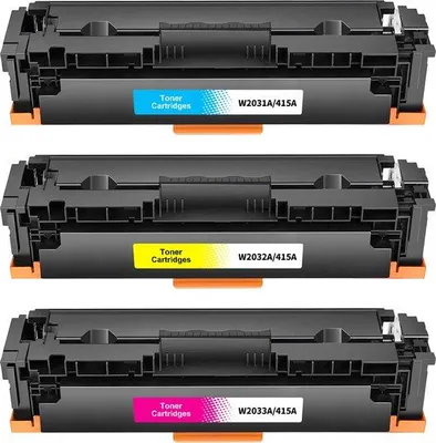 Produktbild von Farbtonerpatrone – kompatible CMY-Ersatzpatrone für professionelle Laserdrucker