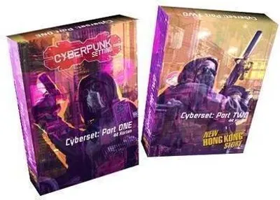 Zdjęcie produktu dla Zestaw kart „Cyberpunk” do gry „New Hong Kong Story” – 88 kart, od 14 lat