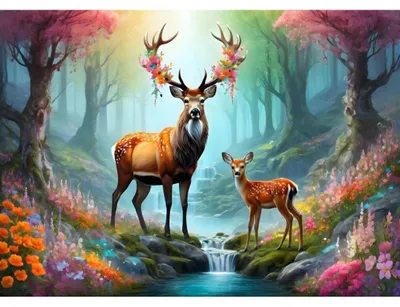 Obrázek produktu pro Alipson puzzle Cerf Majestueux 500 dílků vícebarevné