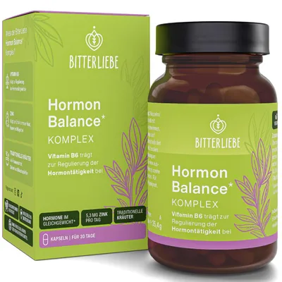 Produktbild von BitterLiebe Hormon Kapseln - 60 Kapseln