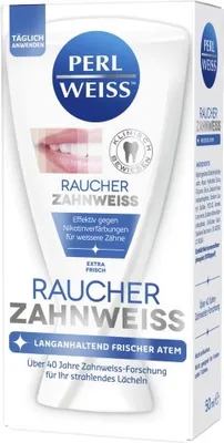 Immagine prodotto di Perlweiss fumatore dentifricio sbiancante pulizia denti tubo da 50ml