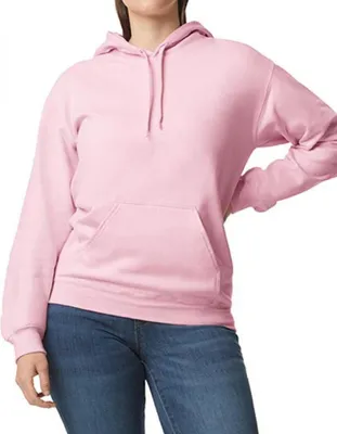 Produktbild von Gildan SF500 | Softstyle® Midweight Sweat Adult Hoodie Uni - Farbe: Light Pink - Größe: 3XL