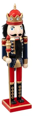 Produktbild von Nussknacker Weihnachtsfigur, H. 38 cm