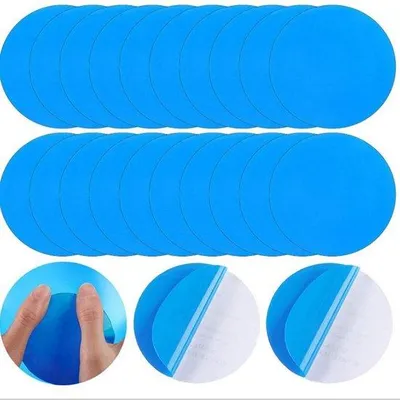 Produktbild von PVC-Schwimmbad-Reparaturset Rund Blau 20er Pack 7,5*7,5 cm