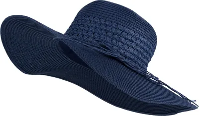 Produktbild von styleBREAKER Damen Großer Sonnenhut mit dünnem Hutband und Schleife, Strohhut, Schlapphut, Sommerhut, Hut 04025024