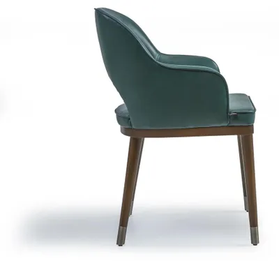 Produktbild von Luxus Stuhl mit Armlehnen Designer Esszimmer Neu Modern Möbel Polstersitz