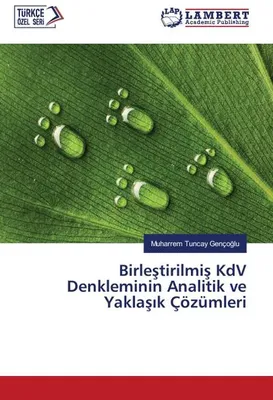 Produktbild von Birle¿tirilmi¿ KdV Denkleminin Analitik ve Yakla¿¿k Çözümleri