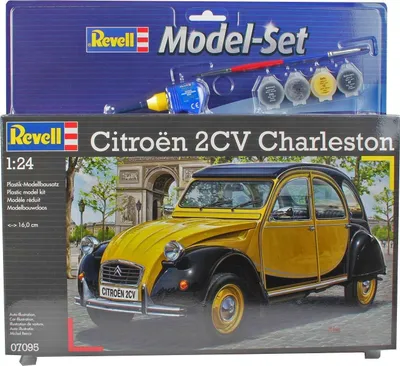 Produktbild von Revell Model Set Citroen 2CV - Auto-Modellbausatz; 67095