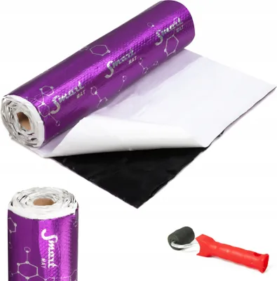 Obrázok produktu pre Izolačná rohož do auta Samolepiaca zvukovo izolačná rohož Izolácia 2m2 3mm