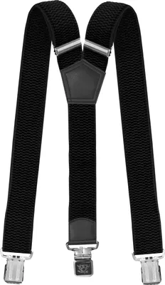 Produktbild von Fabio Farini - 1 Stück 4cm Breites Y-Design verstellbar mit extra starken Clipverschluss, Schwarz