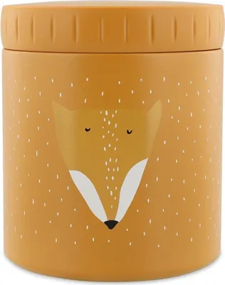 Obrázok produktu pre Trixie Termoska na obed pre deti - 500 ml - Mr Fox - nerezová oceľ oranžová