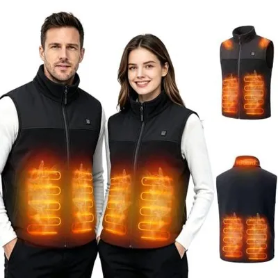 Zdjęcie produktu dla Kamizelka grzewcza dla mężczyzn kobiet 6 stref sportowa