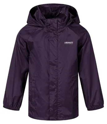 Produktbild von Minoti - Jacke, wasserfest für Jungen, Zum Falten MN750 (140) (Violett)