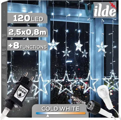 Immagine prodotto di Tenda luminosa per esterni 120 LED 2,5 m