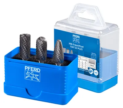 Obrázek produktu pro PFERD 21901507 Frässtift-Set Hartmetall 12 mm Schaftdurchmesser 6