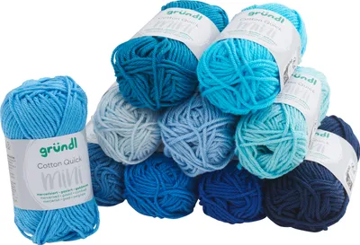 Obrázok produktu pre Gründl Bavlna Quick Mini "Shades of Blue"