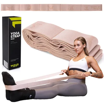 Imagen del producto de Banda elástica con 10 bucles, de 125 cm, para entrenamiento de yoga y movilidad