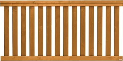 Produktbild von Vorgartenzaun Konsta Girona 180 x 90 cm kirschbaumoptik