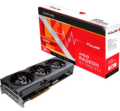 Produktbild von SAPPHIRE Radeon RX 7900 XTX Pulse Gaming OC, Grafikkarte, (RDNA 3