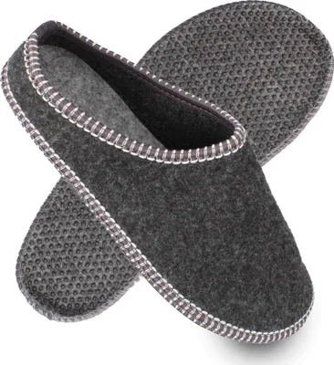 Produktbild von filsko® Amrum Filz Hausschuhe Damen Herren Filzpantoffeln nur 60g flexibel herausnehmbare Sohle Noppensohle