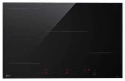 Image de LG CI5Z3025BN Noir Intégré 80 cm Plaque avec zone à induction 4 zone(s)