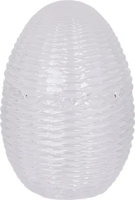 Produktbild von Clayre & Eef Glastopf Ei Ø 8x12 cm Transparant Glas