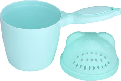 Image de Gobelet de shampoing pour bébé, protection des yeux (vert)