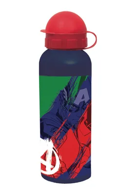 Produktbild von Avengers Hulk Captain America Ironman Kinder Aluminium Trinkflasche Sportflasche 520 ml