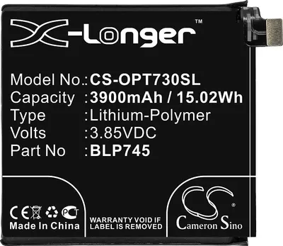 Image de Batterie pour OnePlus 7T Pro, 3900 mAh, 3,85 V