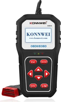 Obrázek produktu pro Diagnostický přístroj KONNWEI KW818 OBD2 – čtečka kódů s Bluetooth a online aktualizacemi, kompatibilní s vozidly od roku 1996, vylepšená verze modelů KW808/KW820