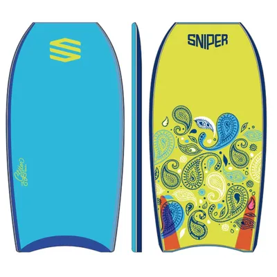 Produktbild von SNIPER Bodyboard Girls Cashmeere PE 36 Blau Gelb