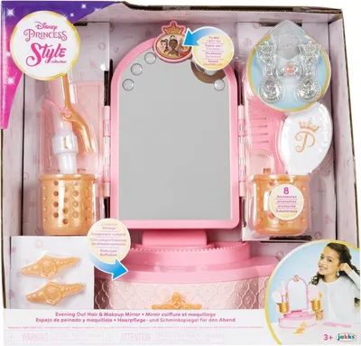 Produktbild von Disney Prinzessinnen Schminkspiegel mit Licht und Ablagefach