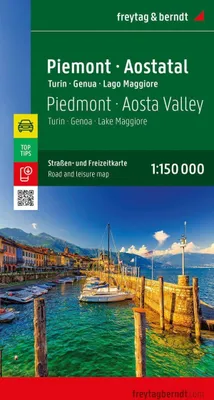 Obrázok produktu pre Piemont – údolí Aosta 1:150 000 / automapa + rekreační mapa