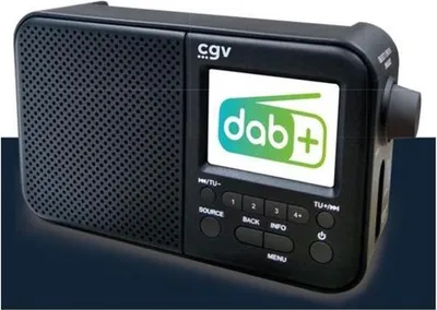 Produktbild von Schwarzes digitales tragbares radio Cgv 13031