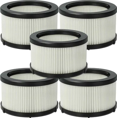 Produktbild von vhbw 5x Staubsaugerfilter Ersatz für ZR009012 für Staubsauger - HEPA-Motorfilter Schwarz Weiß