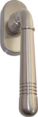 Produktbild von Fenstergriff Set 1 x FG Helena 1672 Nickelmatt Rasterolive Fensterbeschlag Drücker