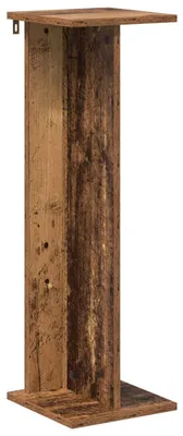 Produktbild von vidaXL Pflanzenständer Altholz 25 x 25,5 x 80,5 cm Holzwerkstoff
